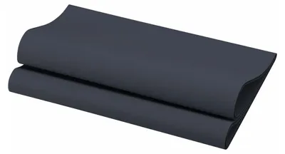 Produktbild von Duni Dunisoft-Servietten schwarz, Schwarz, Zellulose, Einfarbig, 400 mm, 400 mm, 60 Stück(e)