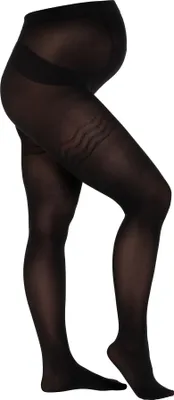 Produktbild von Camano Umstands-Strumpfhose Premium 3D 50 DEN mit schönem Muster black 40-42