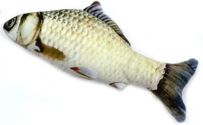 Fischkissen - Interaktives Spielen - Natürliche Katzenminze Füllung - 5 Stück 20CM - Multi