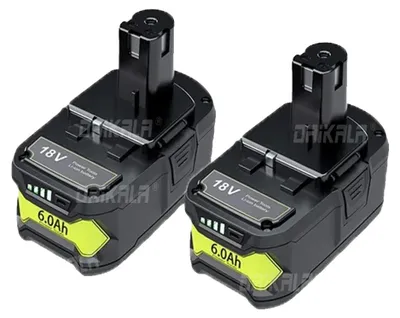 Productafbeelding van Oplaadbare batterij, 18V, 6,0Ah lithium-ion, 6,0Ah - 1 stuk
