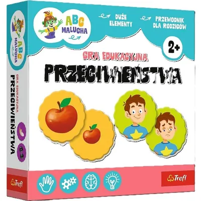 Obrázok produktu pre Gra Przeciwieństwa ABC Malucha Trefl 02908