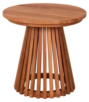 Produktbild von Plantagen-Teak Beistelltisch Bolton 50x50x50 cm, witterungsbeständig & fein geschliffen
