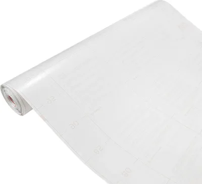Produktbild von DecoMeister Selbstklebende Schutzfolie 22x50 cm - Transparent, Reiß- und Wasserfest aus robustem PVC - matte Wandschutzfolie für Flur, Küche und Bad