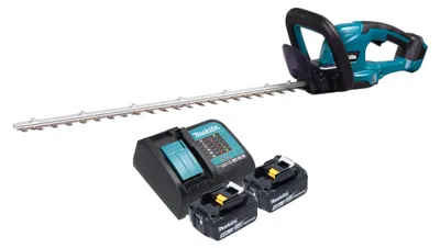 Immagine prodotto di Tagliasiepi a batteria Makita DUH 607 SM2 18 V 60 cm + 2x batteria 4,0 Ah + caricabatterie