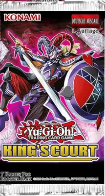 Produktbild von Yu-Gi-Oh! Kings Court Spezial Booster Pack DE