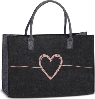Produktbild von PUNTA Filz-Shopper *dunkelgrau