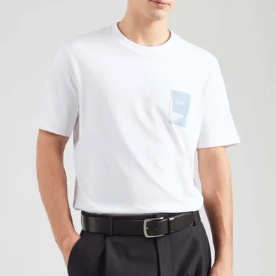 Produktbild von Boss Short Sleeve Polo 880303400002 in WHITE color size medium