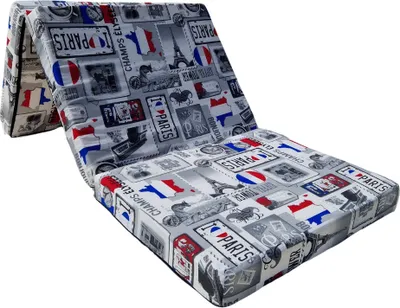 Obrázek produktu pro Natalia Spzoo - skládací matrace 198 x 80 x 10 cm pro klidný spánek jako v oblacích - skládací matrace se snímatelným potahem