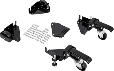 Produktbild von VEVOR Mobile Basis, 400 lbs Tragkraft, Einstellbar von 9,5 x 9,5 Zoll bis unendlich, Robuster Universal-Mobilständer mit Schwenkrädern