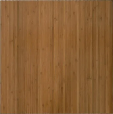Produktbild von vidaXL Teppich Rechteckig Braun 100x100 cm Bambus