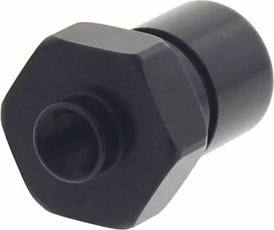 Productafbeelding van MATTHIES remslangconnector met vastig binnenvertanding, zwart, TYPE 714, M10x1