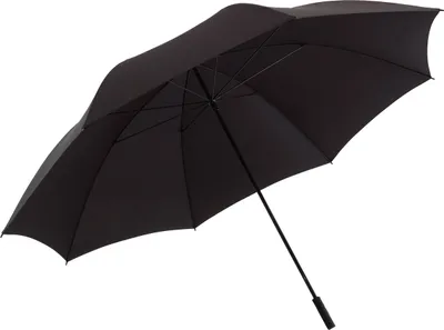 Produktbild von Großer Regenschirm XXL Ø180 Schirm 7Personen Stockschirm Groß Golfschirm schwarz