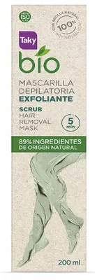 Imagen del producto de Mascarilla exfoliante natural para la depilación Taky, 200 ml