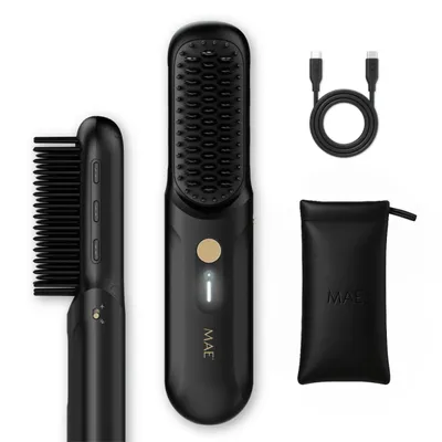 Produktbild von MAE® Touch Up – Kabellose Stylingbürste – Heizbürste – Kabelloses Glätteisen