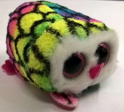 Produktbild von Teeny Tys Hootie Eule bunt 10cm Kuscheltier
