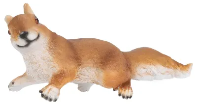 Produktbild von Kletternde Eichhörnchen-Figur, lebendiges Kunstharz, dekorative Outdoor-Tierskulptur, Ornament für den Garten, Innenhof
