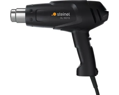 A black Steinel HL 1821 S heat gun is shown against a white background.