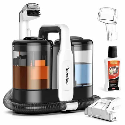 Obrázok produktu pre C5 – Čistič kobercov a vysávač – výkon 500 W – nádrž s objemom 1,5 l – odstraňuje zvieracie chlpy – na koberce, pohovky, interiér auta – zástrčka pre EÚ – čierna