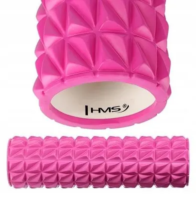 Produktbild von HMS FS205 Fitnessroller mit Noppen, rosa, 45cm