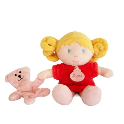 Image de Poupée Doudou Jolijou Miss Coral 21 cm