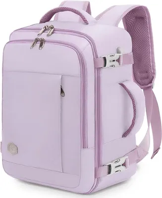 Produktbild von PromoHome® Handgepäck Rucksack 40x30x20 cm 24L - Laptop Rucksack 15.6 Zoll - Kabinengröße für Ryanair, easyJet, Eurowings - Leichter