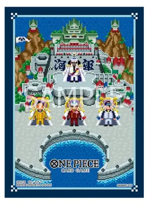 Produktbild von One Piece Card Game Navy Sleeves (70 Stück)