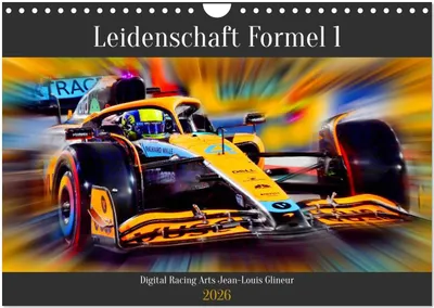 Produktbild von Leidenschaft Formel 1 (Wandkalender 2026 DIN A4 quer), CALVENDO Monatskalender