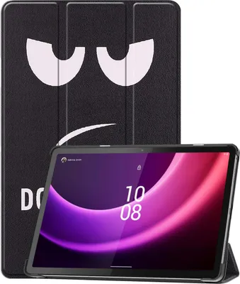 Productafbeelding van imoshion Design Trifold Bookcase voor de Lenovo Tab P11 (2nd gen) - Don't touch