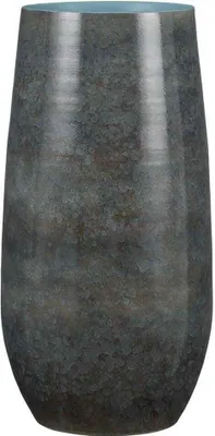 Obrázok produktu pre Váza Mica Decorations Oliver – 26x26x50 cm – Terakota – Modrá