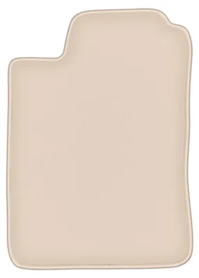 Produktbild von DURBAN Beige Velours-Fahrerfußmatte für Renault Megane I Cabrio, Coupé (1995-2002)