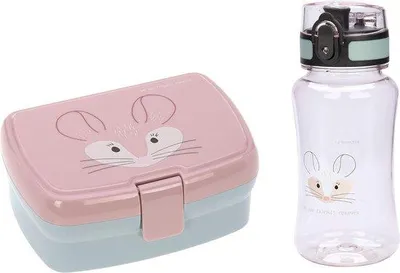 Obrázek produktu pro Sada pro přátele s láhví na pití a piknikovým kufříkem