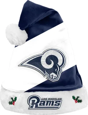 Produktbild von Foco NFL Los Angeles Rams Basic Santa Claus Hat Weihnachtsmann Mütze