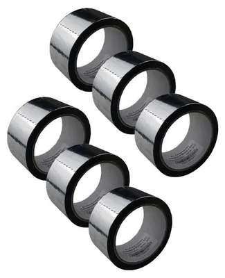 Obrázok produktu pre 6 kotúčov hliníkovej polypropylénovej lepiacej pásky 50 mm x 50 m = 300 m