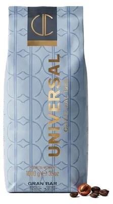 Obrázek produktu pro Universal Caffè Gran Bar 1 kg – Italská espresso směs s jemnou cremou, nádechem čokolády a kvalitou, jakou používají baristé