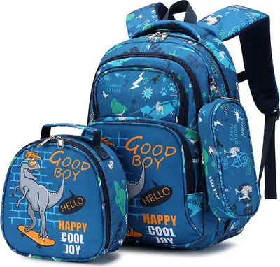 Produktbild von Schulrucksack Jungen Teenager Kinder Rucksack Camouflage Rucksack Teenager Jungen Mädchen 3-in-1 Schultasche