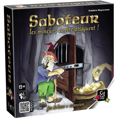Image de Gigamic - Saboteur 2 : Les mineurs contre-attaquent, carte, bluff