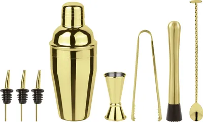 Immagine prodotto di Set da cocktail Sambonet Cobbler Gold 8 pezzi