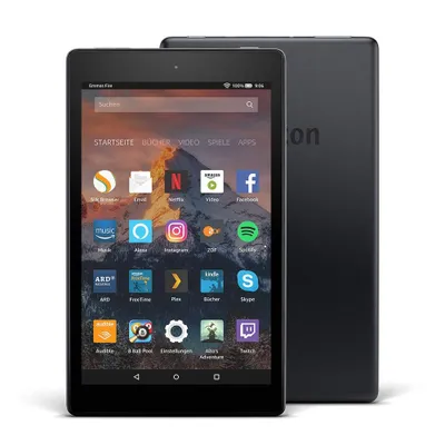 Produktbild von Fire HD 8-Tablet mit Alexa 8 Zoll HD Display 32 GB Schwarz "sehr gut"