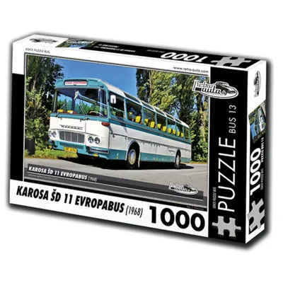 Zdjęcie produktu dla Puzzle BUS 13 - KAROSA ŠD 11 EVROPABUS (1968) 1000 elementów