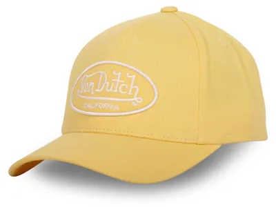 Produktbild von Von Dutch Originals Dad Cap - FULL LOGO VD Strapback Yellow