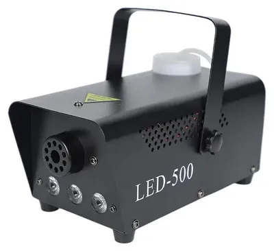 Immagine prodotto di Macchina del fumo a LED - Macchina del fumo per DJ - 500 W - Telecomando - Illuminazione RGB - 220 V - Spina europea