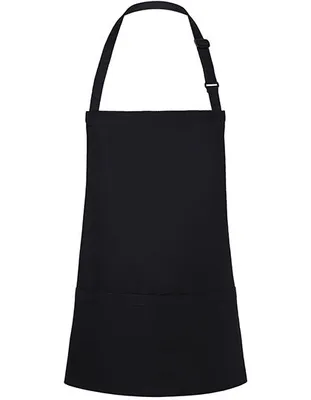 Produktbild von Karlowsky BLS6 | Kurze Latzschürze Basic mit Schnalle und Tasche - Farbe: Forest Green (ca. Pantone 3435C) - Größe: 75 x 60 cm