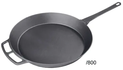 Imagen del producto de CONTACTO: Sartén gigante de hierro fundido, altura: 120 mm, diámetro: 800 mm