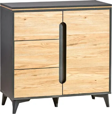 Image de Commode Highboard Armoire Moderne Collection Salon Vitrine