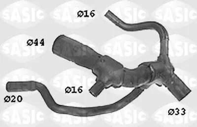 Produktbild von SASIC Kühlerschlauch Wasserschlauch für FORD MONDEO II Kombi (BNP) SWH6653