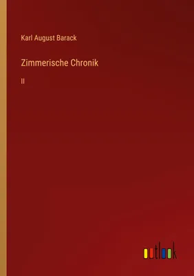 Produktbild von Zimmerische Chronik