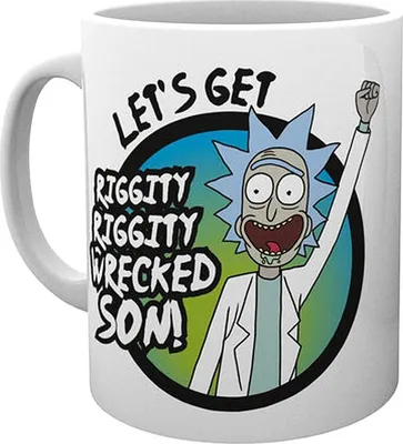 Produktbild von GYE Rick and Morty Tasse Wrecked GYE-MG1968