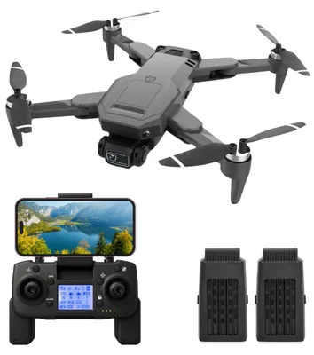 Productafbeelding van Nuvance - Drone met Camera en GPS - 1080p Mini Camera - voor Buiten en Binnen - inclusief Opbergtas en 2 Accu's - Mini Drone - Drone voor Kinderen en Volwassenen - Drones
