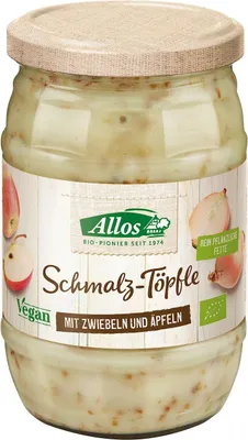 Obrázok produktu pre VEGÁNSKA SADLA S CIBUĽOU A JABLKOM, BEZLEPKOVÁ,250 g - ALLOS
