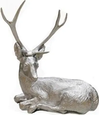 Image de Figurine Statue Statues Cerf Jardin Statues Sculptures 75cm